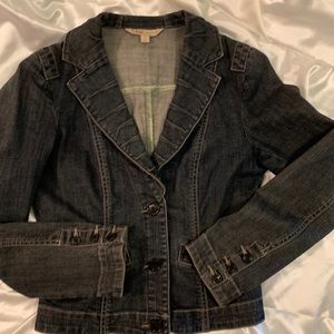 CAbi Denim Jean Jacket Size SM